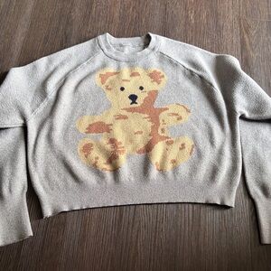 Gray Bear Sweater